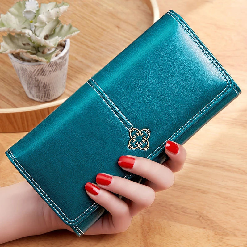 Women's Luxury Leather Cardholder Wallet