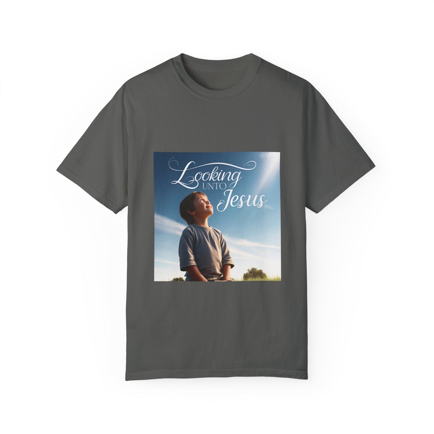 Looking Unto Jesus Unisex T-shirt