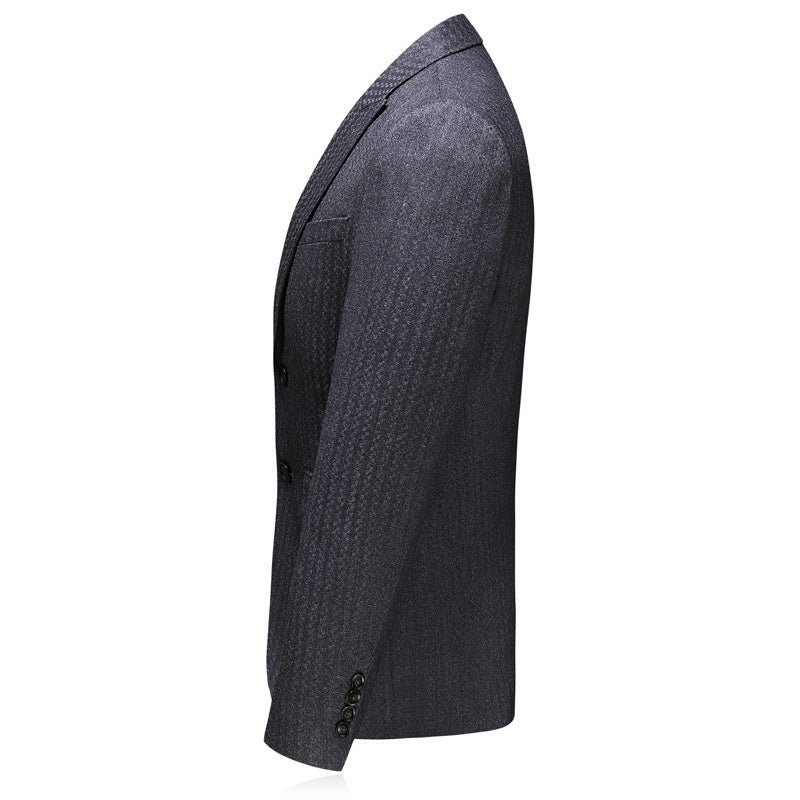 Men's Formal Striped Suit Jacket