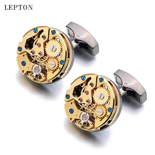 Hot Watch Movement Cufflinks