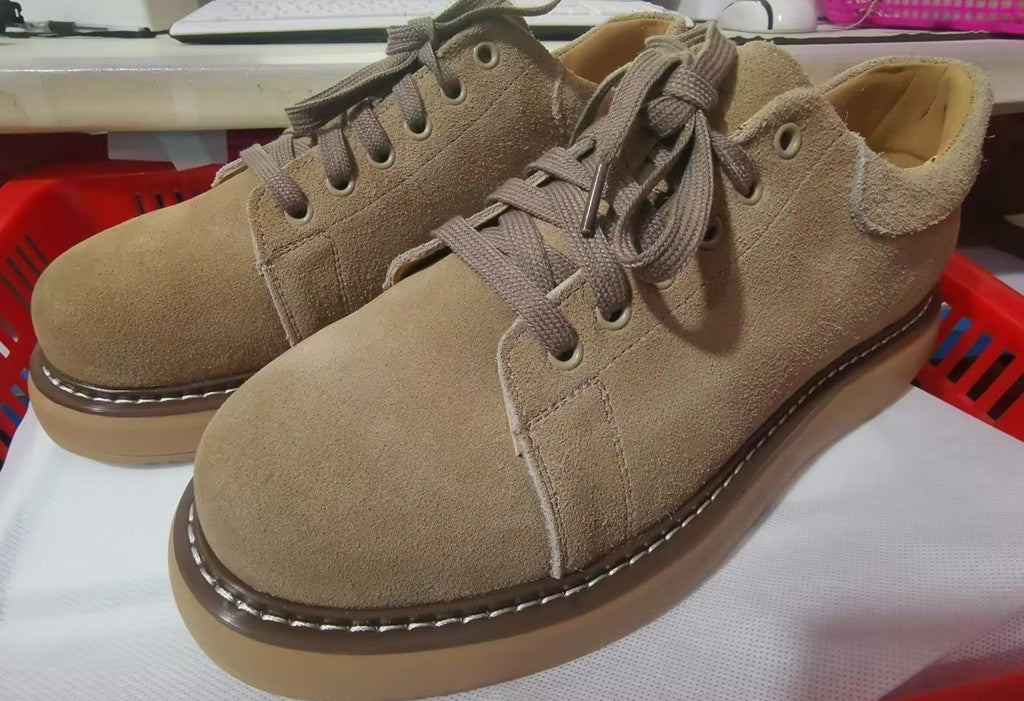 Retro Suede Workwear Shoes