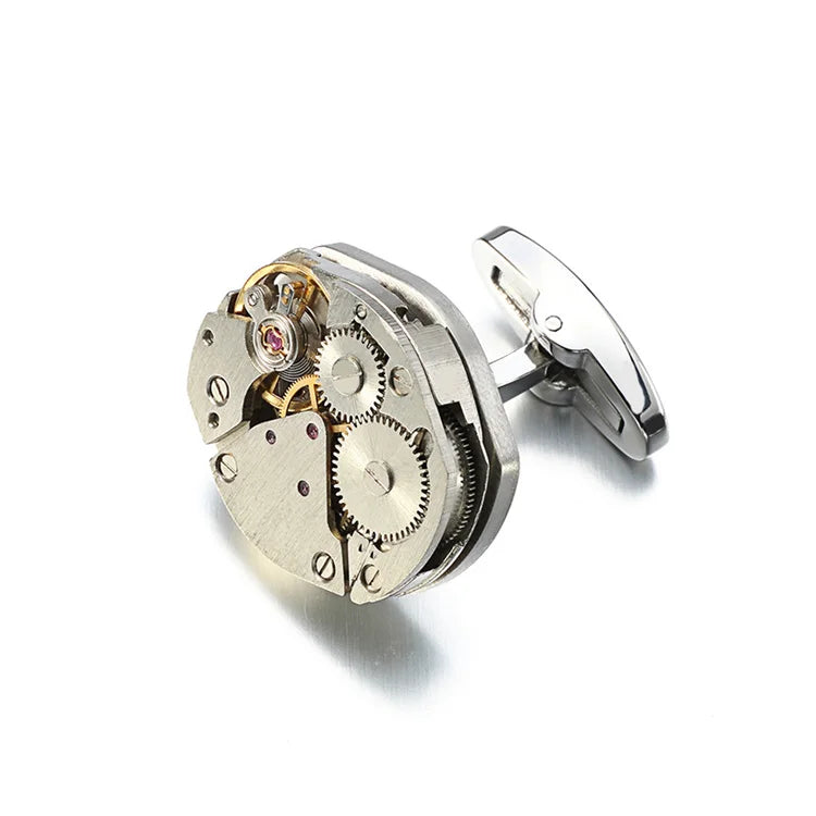 Hot Watch Movement Cufflinks