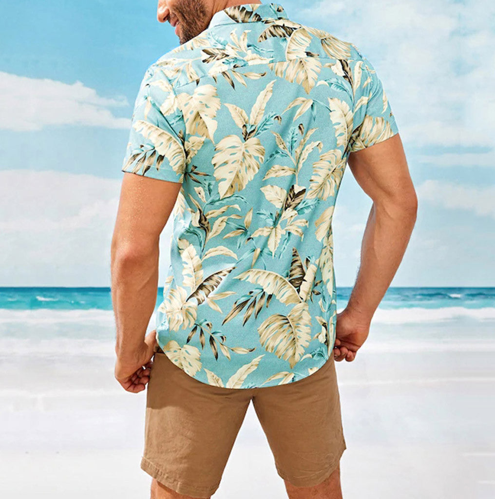 Floral Design Summer Beach T-Shirt