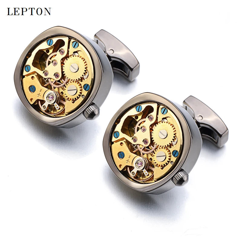 Hot Watch Movement Cufflinks