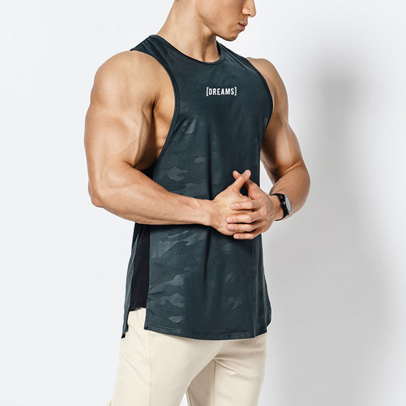 Men's Fast Dry Breathable Training Basketball Tank Top