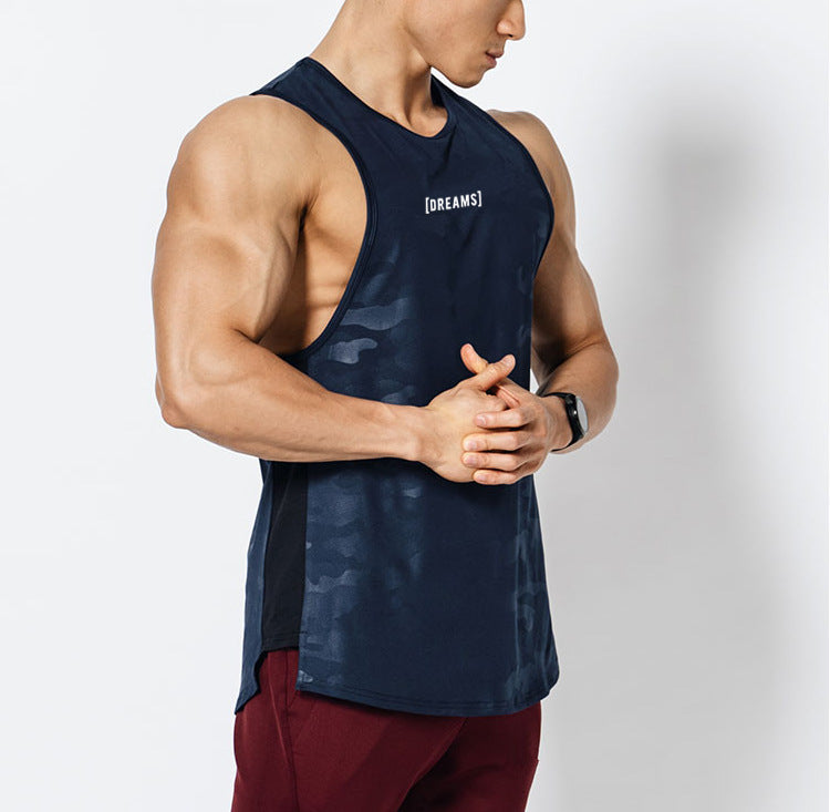 Men's Fast Dry Breathable Training Basketball Tank Top