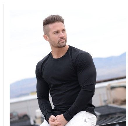 New Summer Fitness Breathable Long Sleeve T-shirt