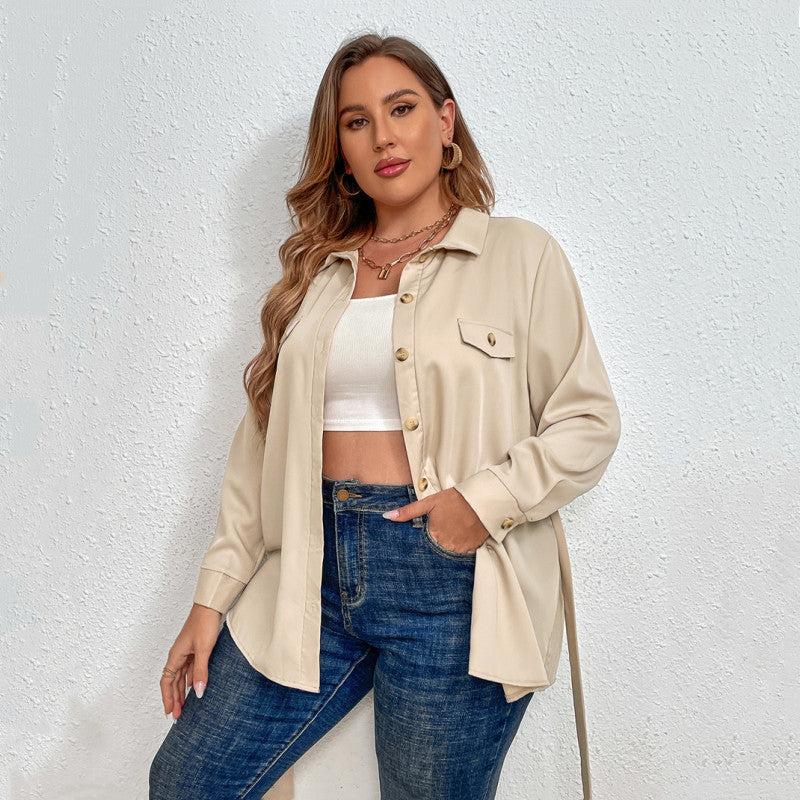 Trendy Plus Size Women Blouse