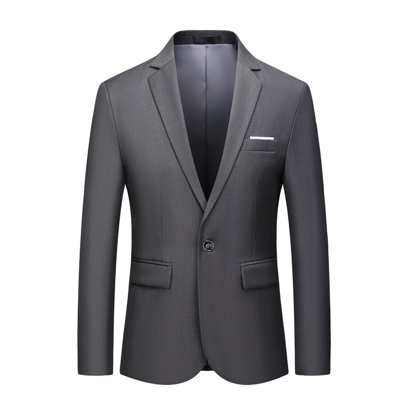 Men's One-Button Slim-Fit blazer