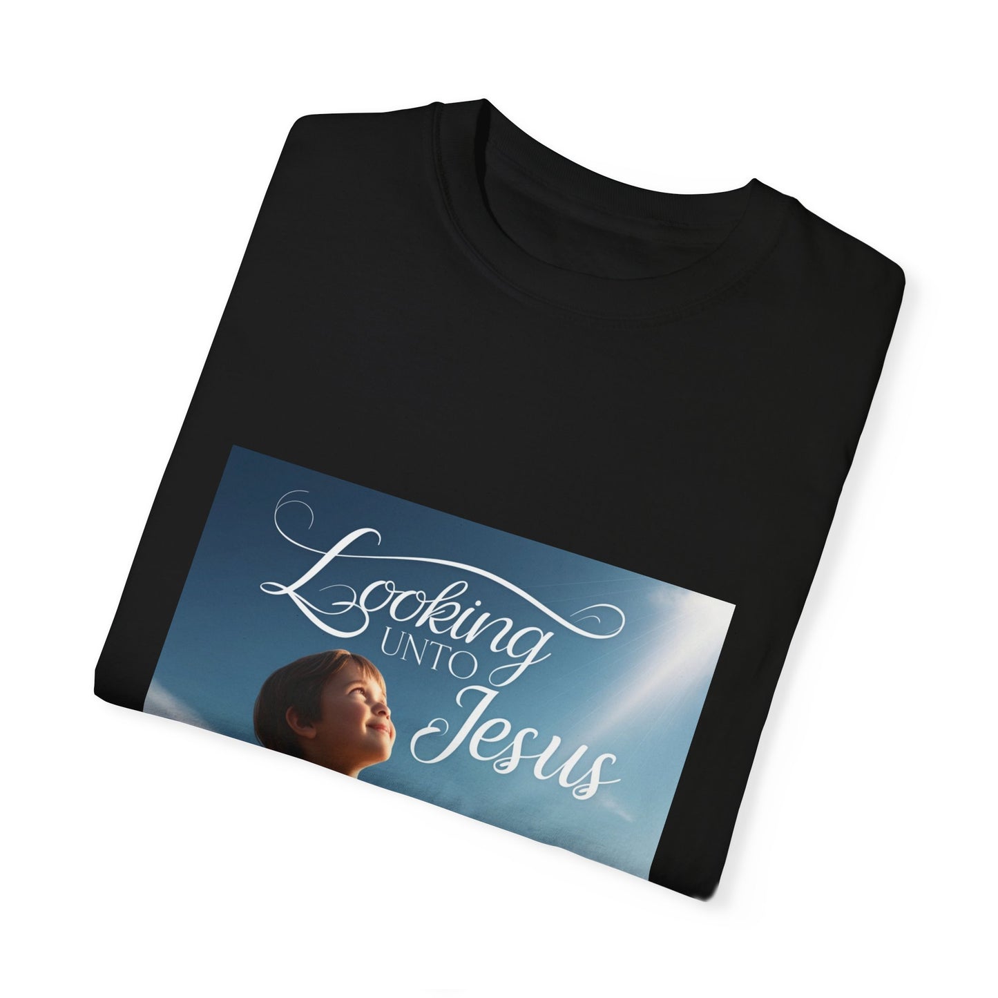 Looking Unto Jesus Unisex T-shirt