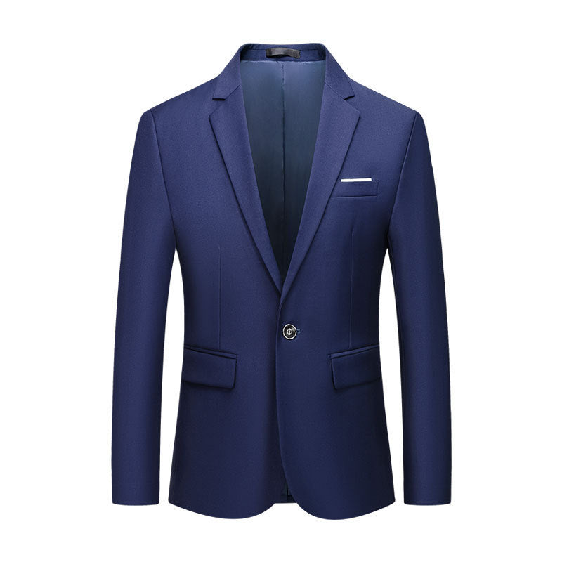 Men's One-Button Slim-Fit blazer