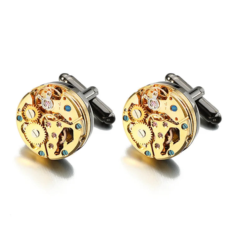 Hot Watch Movement Cufflinks