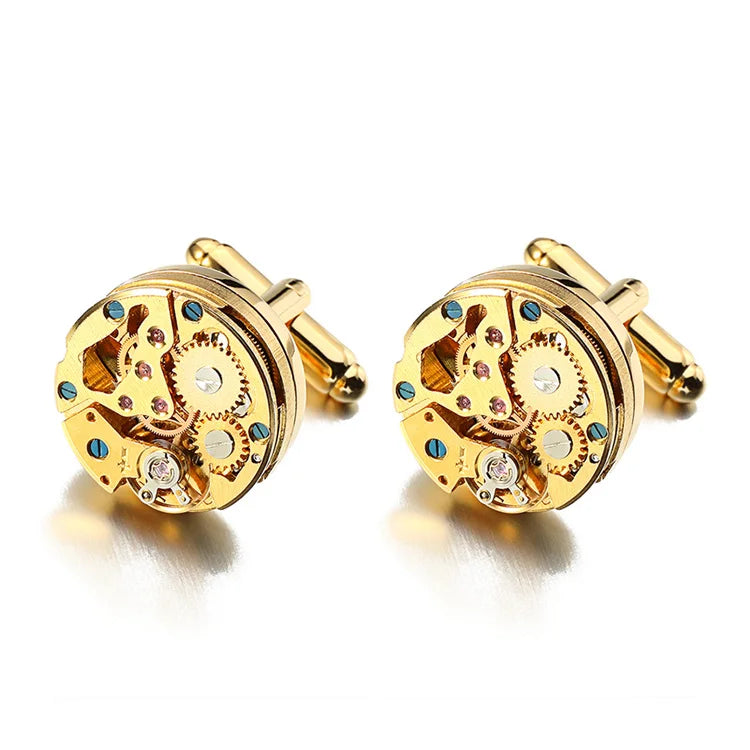 Hot Watch Movement Cufflinks