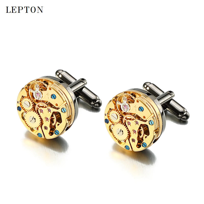 Hot Watch Movement Cufflinks