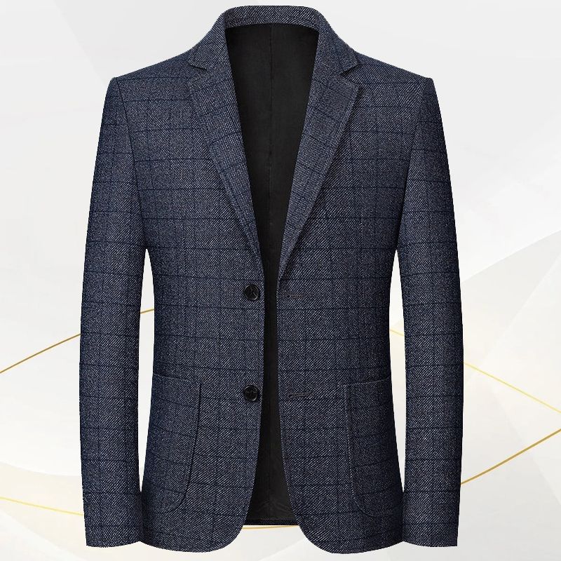 Middle-aged Men's Suit Jacket