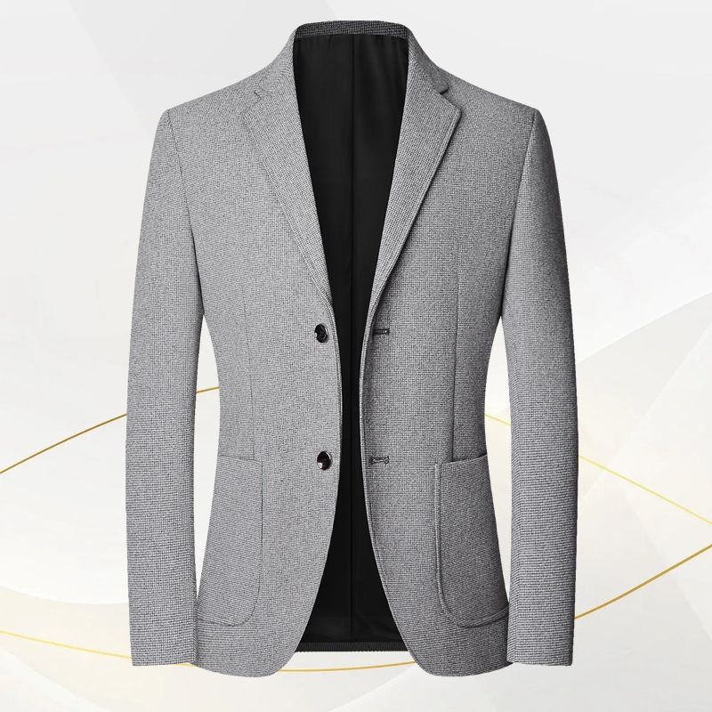 Middle-aged Men's Suit Jacket