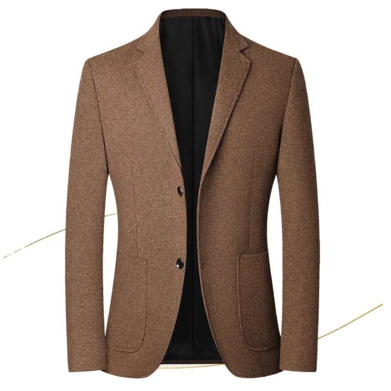 Middle-aged Men's Suit Jacket