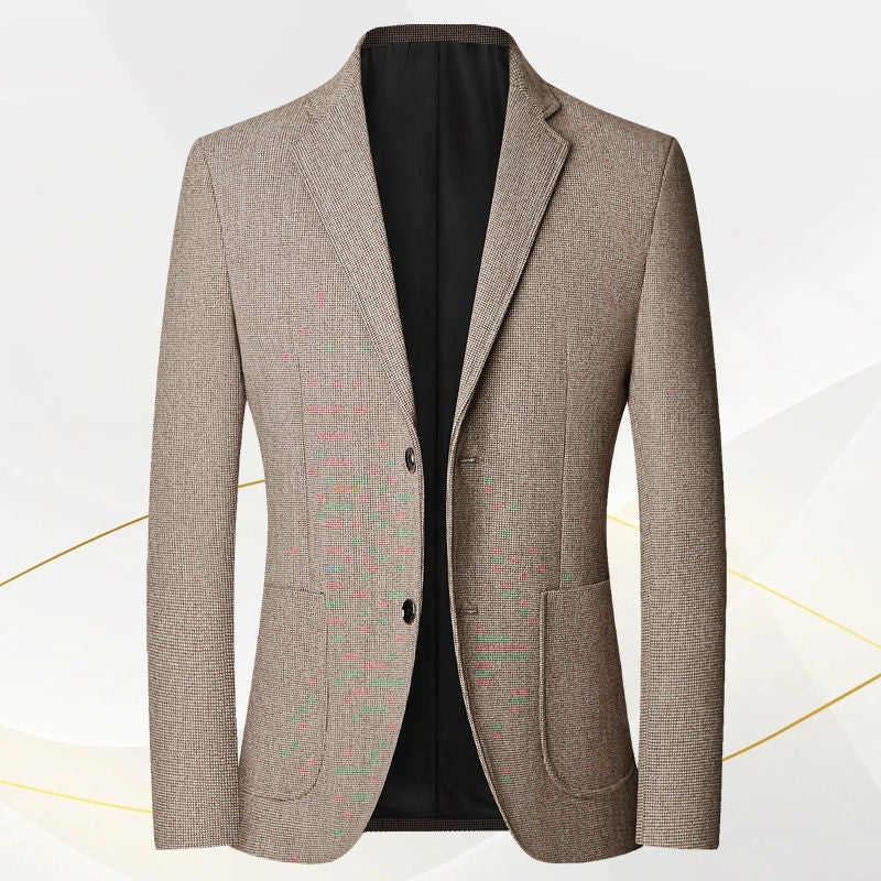 Middle-aged Men's Suit Jacket