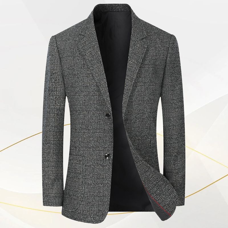 Middle-aged Men's Suit Jacket