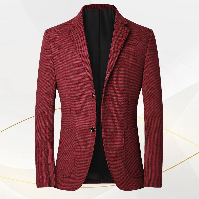 Middle-aged Men's Suit Jacket