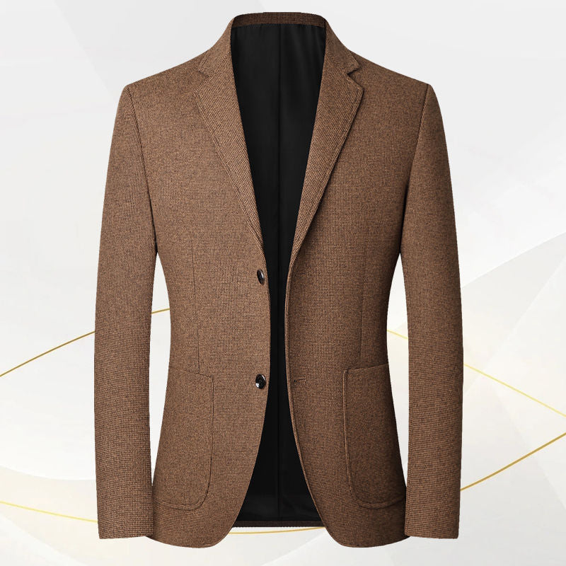 Middle-aged Men's Suit Jacket