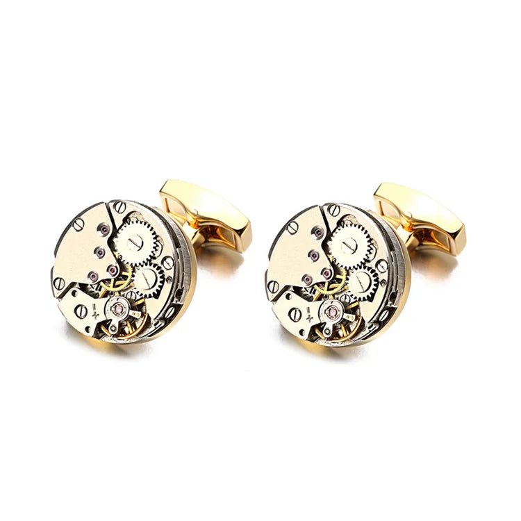 Hot Watch Movement Cufflinks