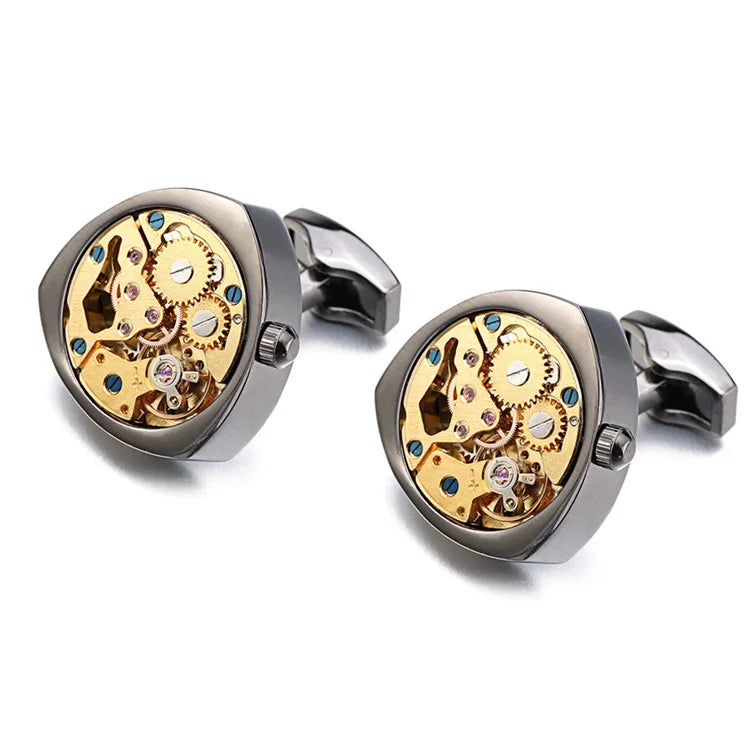 Hot Watch Movement Cufflinks