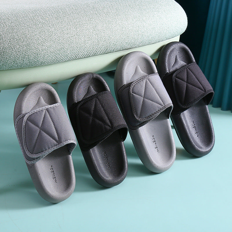 Velcro Soft Sole Women Slippers