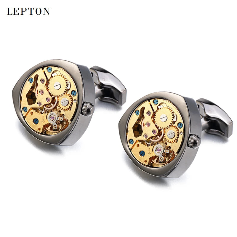 Hot Watch Movement Cufflinks