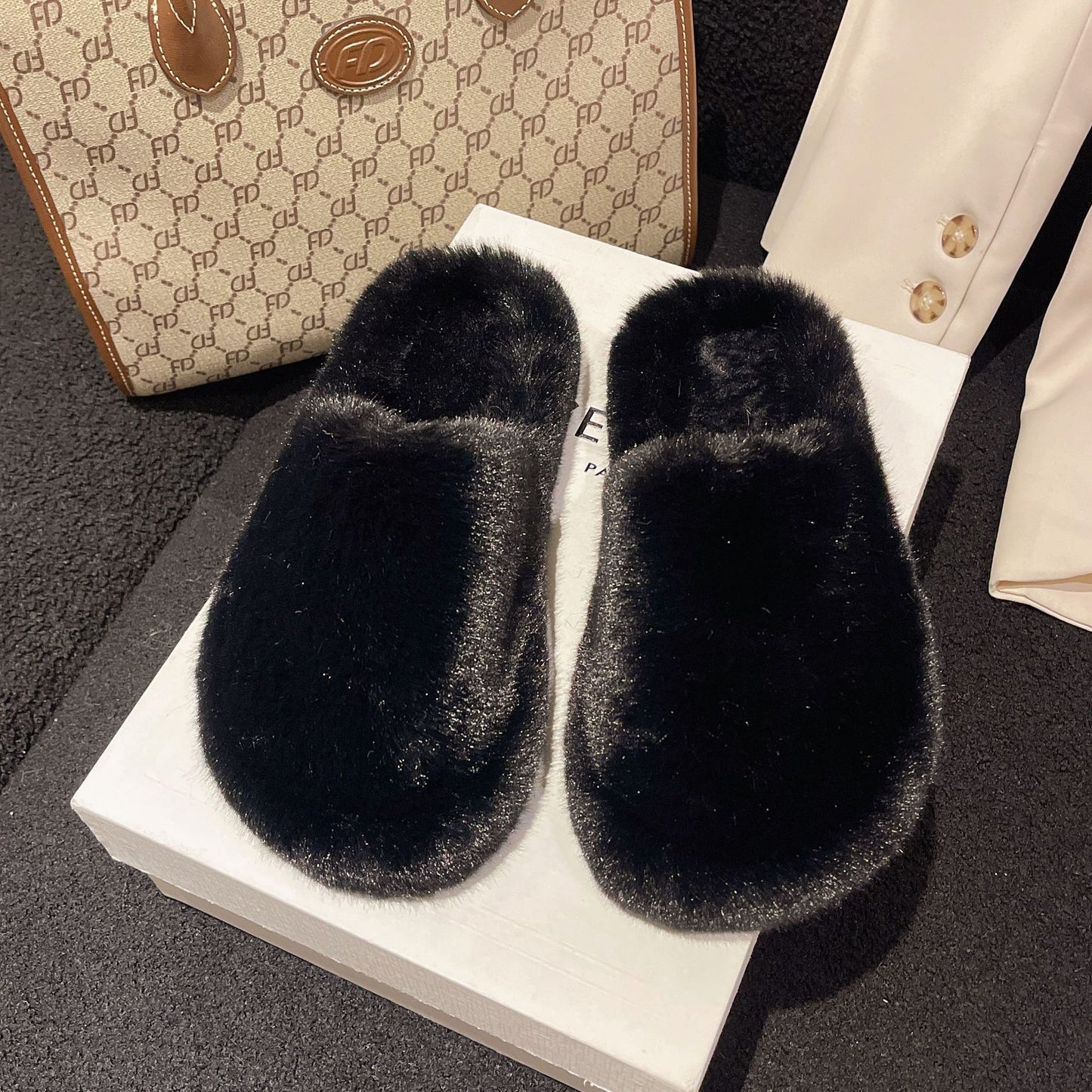 Women Warm Winter Indoor Slippers