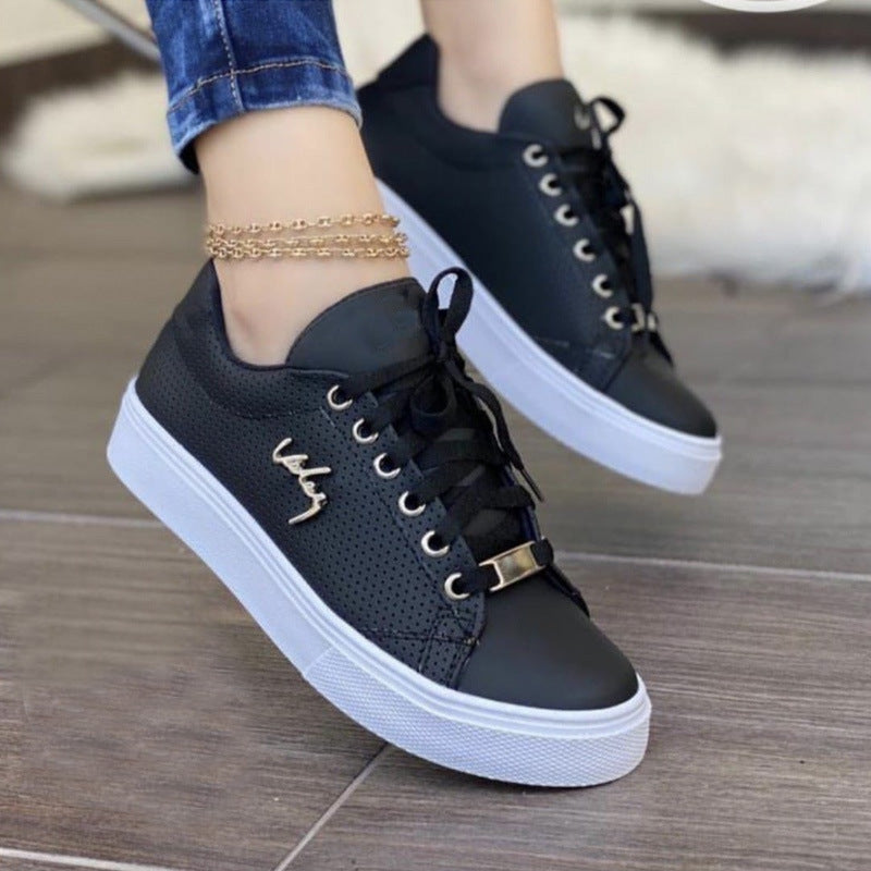 Women Breathable Flat Sneakers