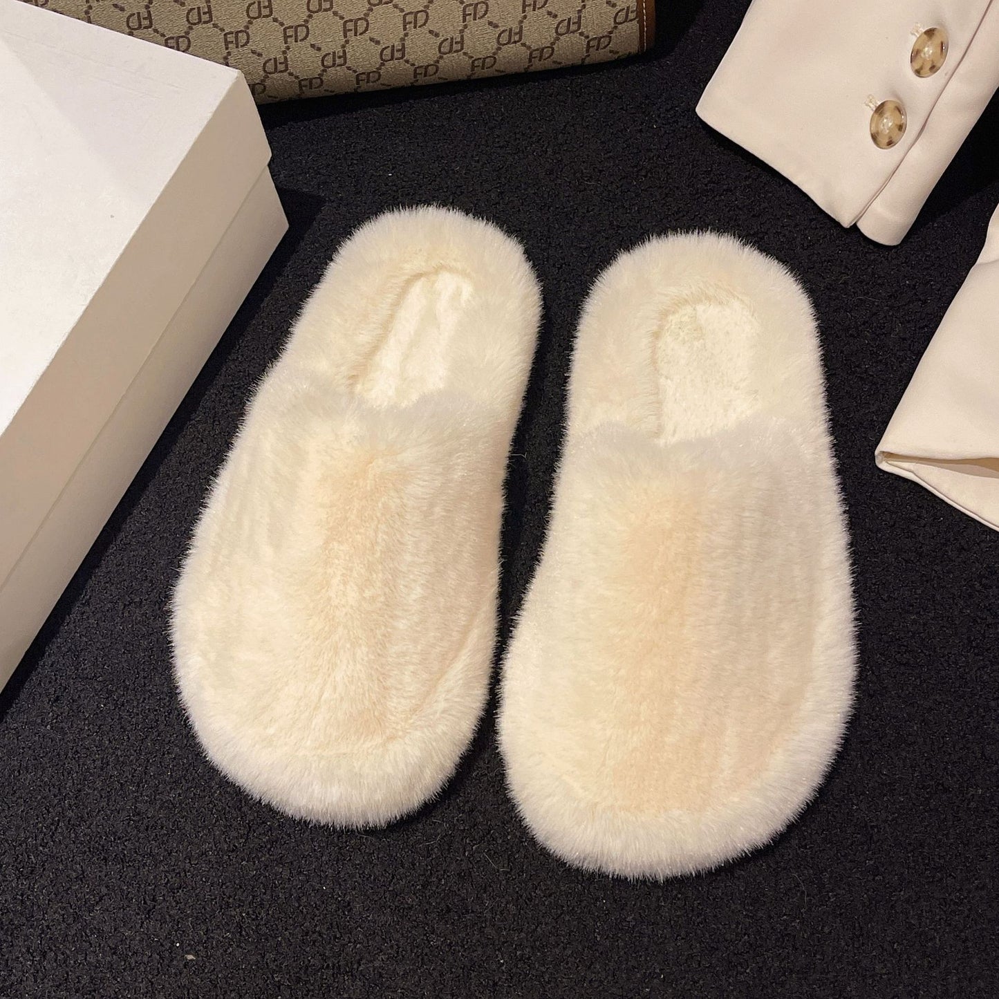 Women Warm Winter Indoor Slippers