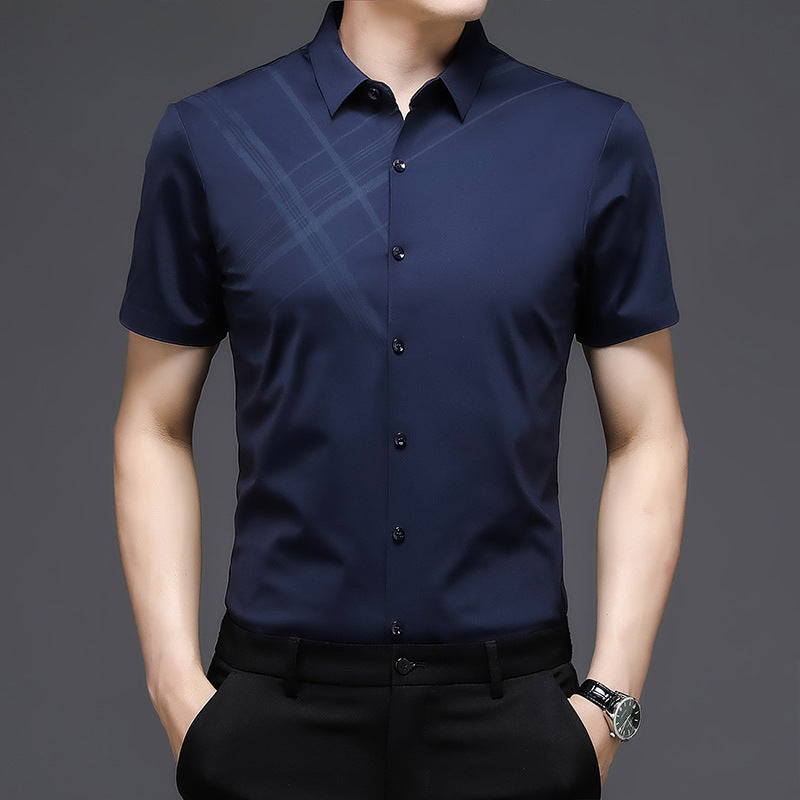 Silk Short Sleeve Shirt