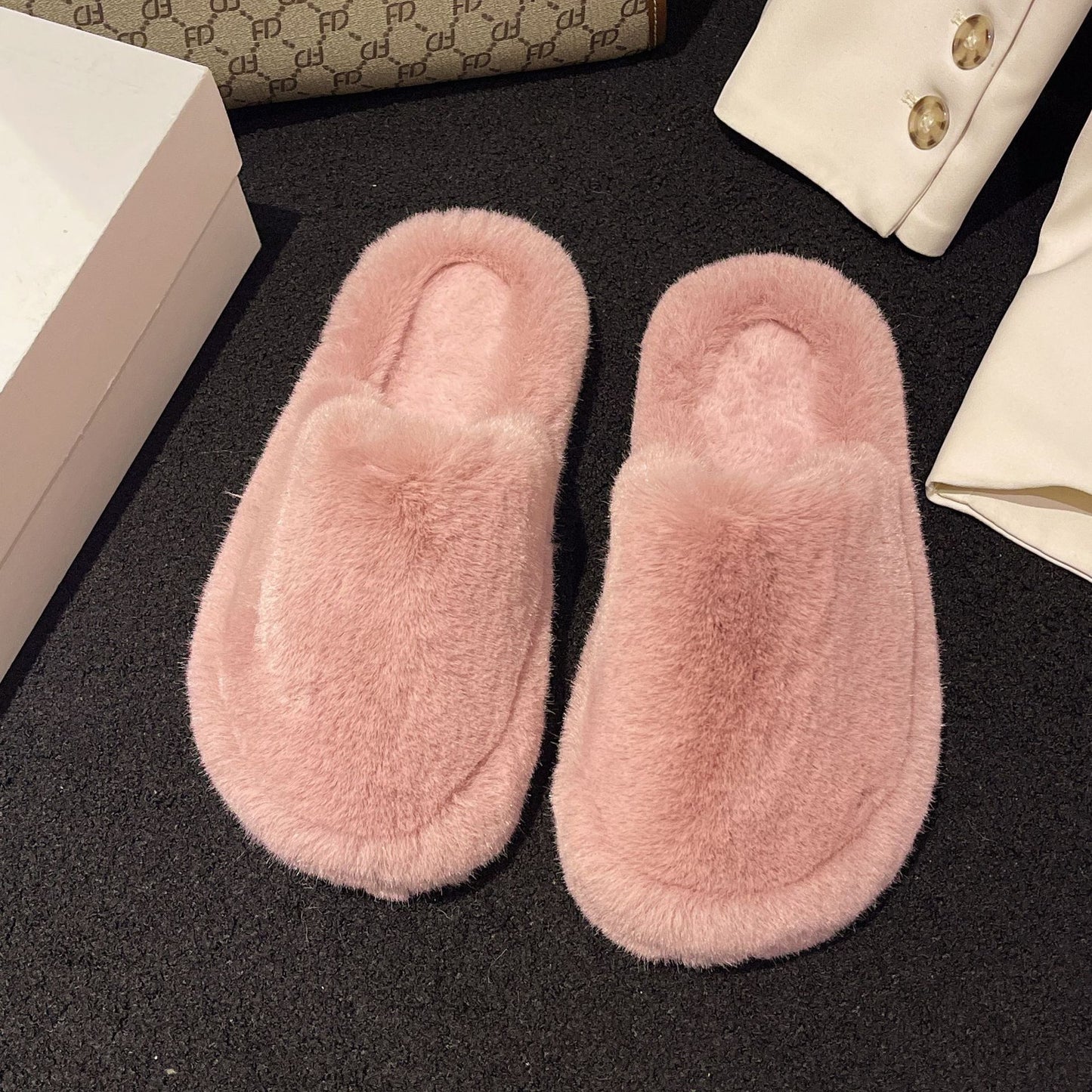 Women Warm Winter Indoor Slippers