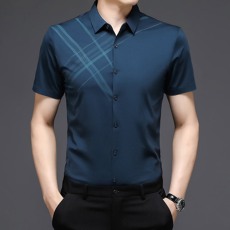 Silk Short Sleeve Shirt