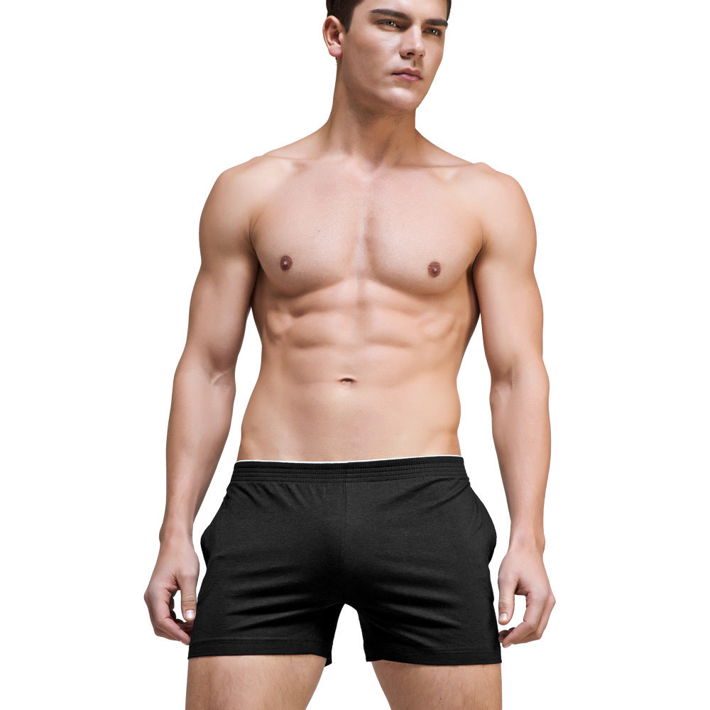 Men's Cotton Loose Breathable Workout Shorts Underwear