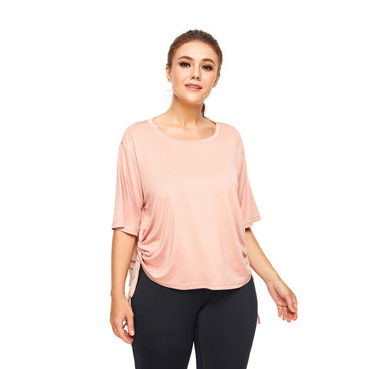 Loose Quick-Drying Short Sleeve Top