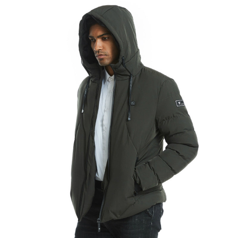 Men's Trendy USB Smart Electric Heated Winter Jacket