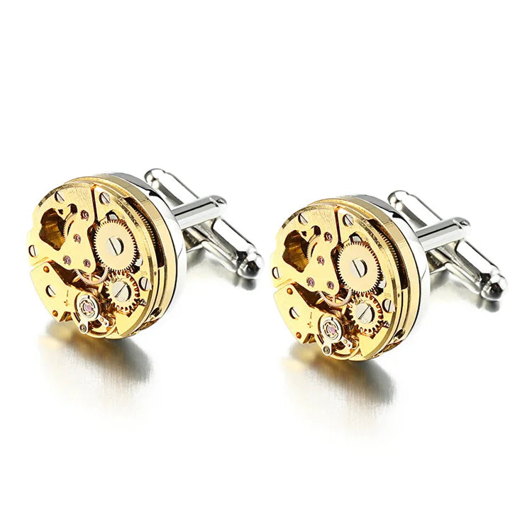 Hot Watch Movement Cufflinks