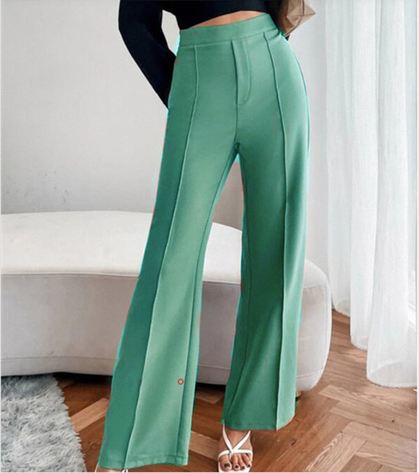 High Waist Loose Straight Pants