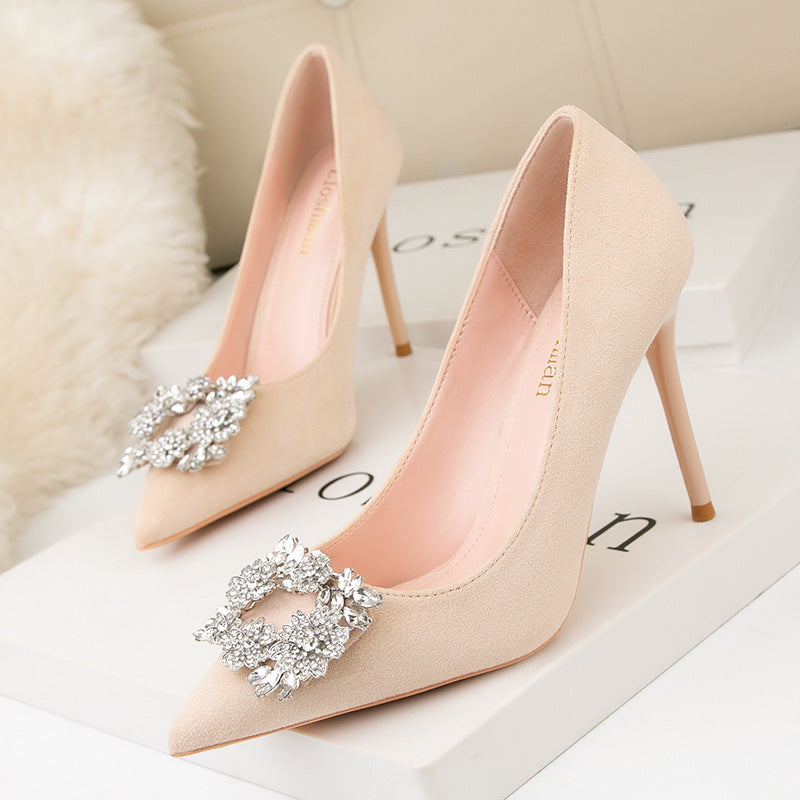 Women Pointed Toe High Heel Shoes