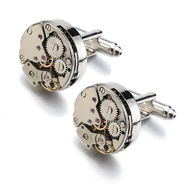 Hot Watch Movement Cufflinks