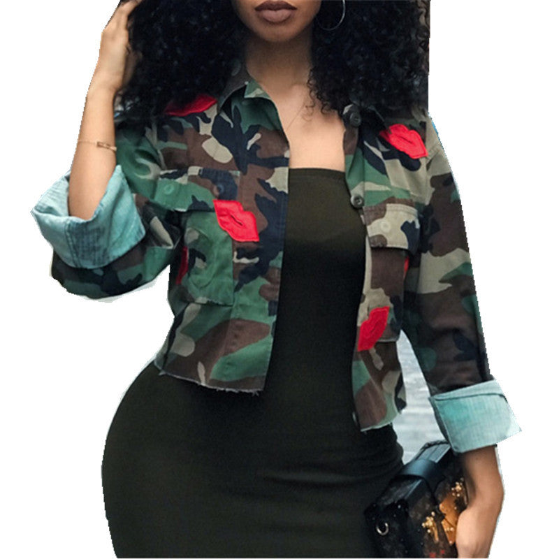 Plus Size Women's Short Jacket