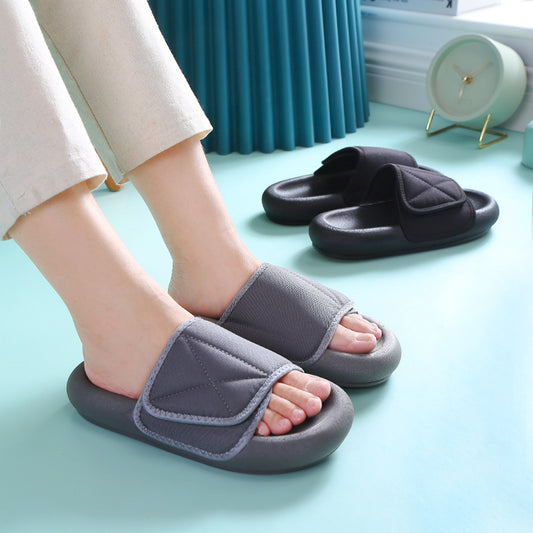 Velcro Soft Sole Women Slippers